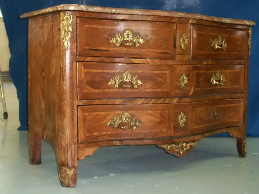 Commode Régence - Marqueterie Boulle
